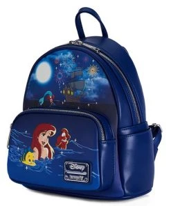 LOUNGEFLY DISNEY THE LITTLE MERMAID ARIEL FIREWORKS MINI BACKPACK