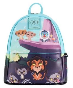 LOUNGEFLY DISNEY LOUNGEFLY POP DISNEY LION KING PRIDE ROCK MINI BACKPACK