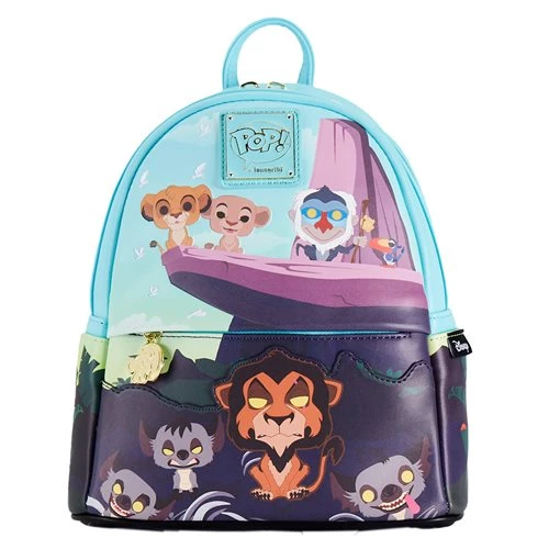 LOUNGEFLY DISNEY LOUNGEFLY POP DISNEY LION KING PRIDE ROCK MINI BACKPACK