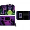 LOUNGEFLY DISNEY The Princess And The Frog Dr. Facilier Glow In The Dark Zip Around Wallet LOUNGEFLY PRE ORDER