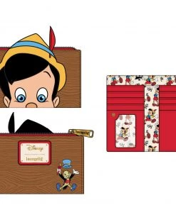LOUNGEFLY PRE ORDER LOUNGEFLY DISNEY Pinocchio Flap Wallet