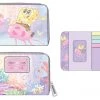 LOUNGEFLY Nickelodeon SpongBob SquarePants Jelly Fishing Zip Around Wallet LOUNGEFLY PRE ORDER