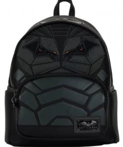 LOUNGEFLY DC The Batman Cosplay Mini Backpack