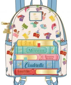 LOUNGEFLY DISNEY Princess Books Classics Mini Backpack LOUNGEFLY PRE ORDER
