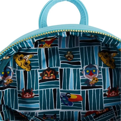 LOUNGEFLY DISNEY LOUNGEFLY POP DISNEY LION KING PRIDE ROCK MINI BACKPACK