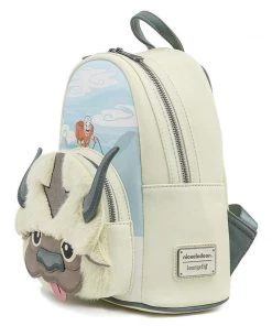 LOUNGEFLY NICKELODEON AVATAR AANG APPA COSPLAY PLUSH MINI BACKPACK