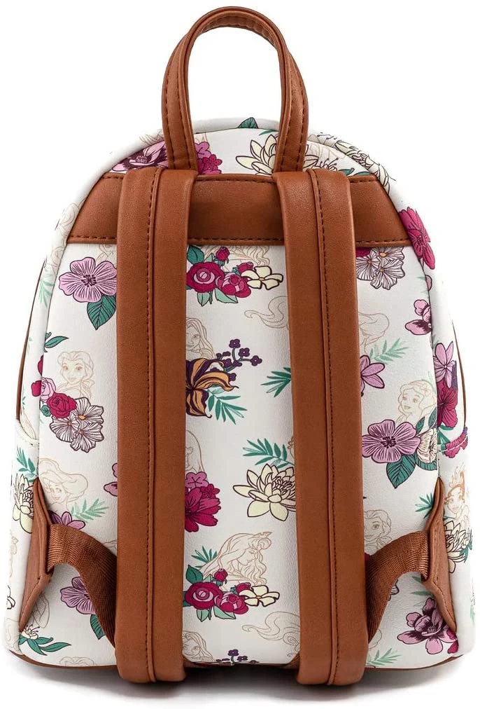LOUNGEFLY DISNEY PRINCESS FLORAL MINI BACKPACK