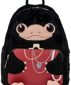 LOUNGEFLY HARRY POTTER FANTASTIC BEASTS NIFFLER PLUSH MINI BACKPACK