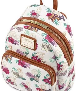 LOUNGEFLY DISNEY PRINCESS FLORAL MINI BACKPACK