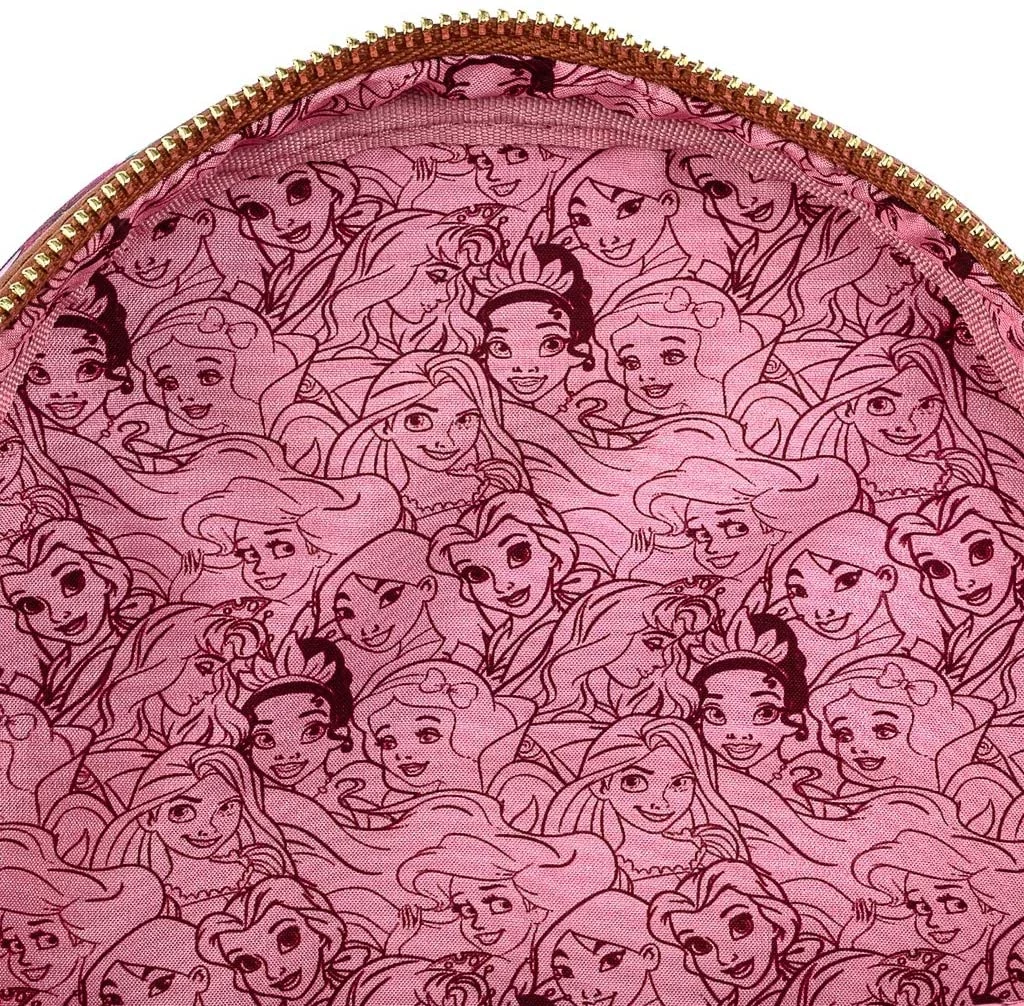 LOUNGEFLY DISNEY PRINCESS FLORAL MINI BACKPACK