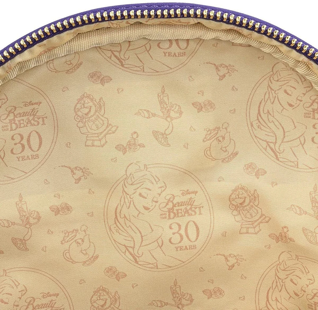 LOUNGEFLY DISNEY BEAUTY AND THE BEAST BALLROOM SCENE MINI BACKPACK