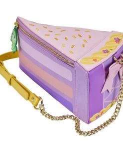 LOUNGEFLY Disney Tangled Rapunzel Cake Cosplay Crossbody Bag