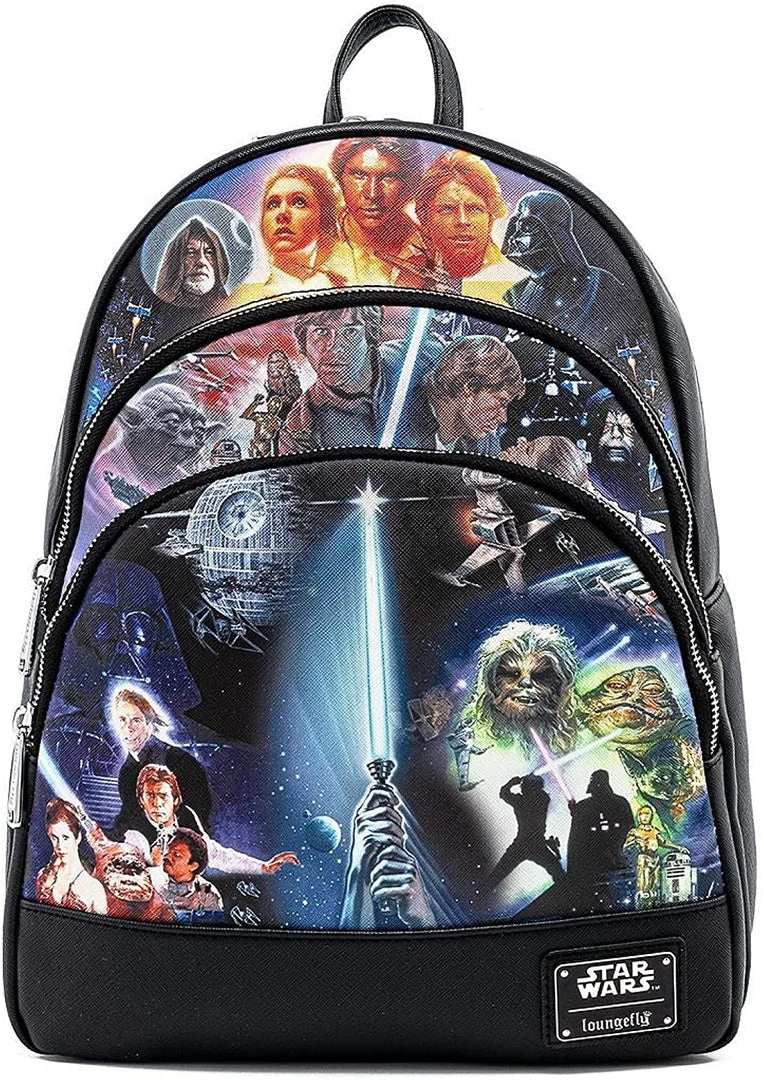 LOUNGEFLY STAR WARS ORIGINAL TRILOGY BACKPACK