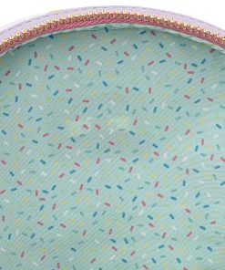 LOUNGEFLY POKEMON ICE CREAM ACID WASH DENIM MINI BACKPACK