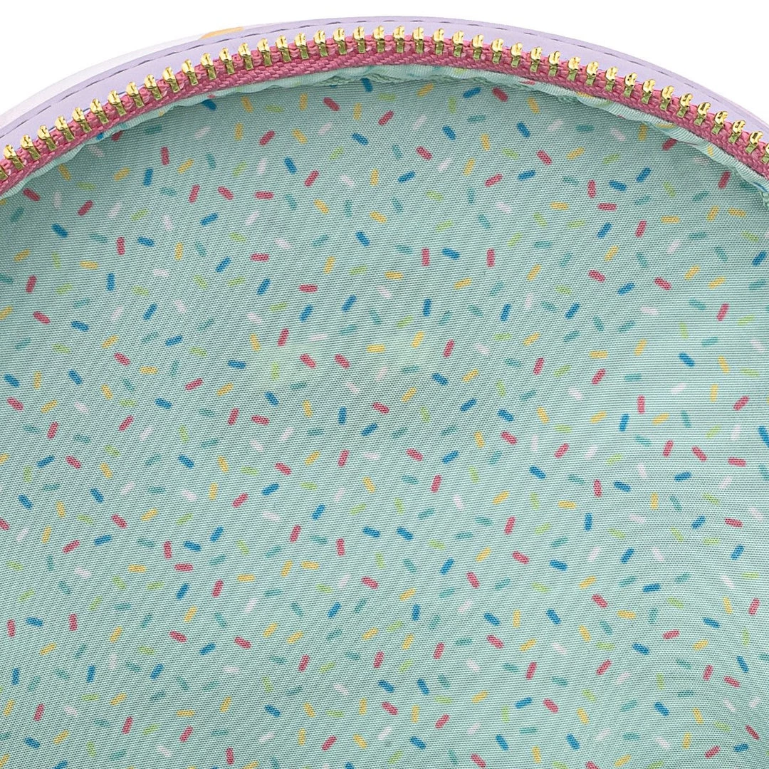 LOUNGEFLY POKEMON ICE CREAM ACID WASH DENIM MINI BACKPACK