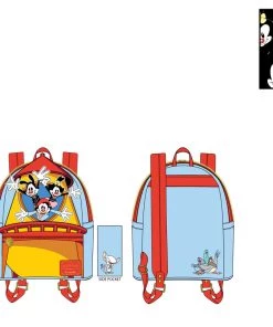 LOUNGEFLY WARNER BROS ANIMANIACS WB TOWER MINI BACKPACK PRE-ORDER FEB CATALOG