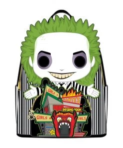LOUNGEFLY FUNKO POP! BY LOUNGEFLY BEETLEJUICE DANTE'S INFERNO MINI BACKPACK IN STOCK NOW!