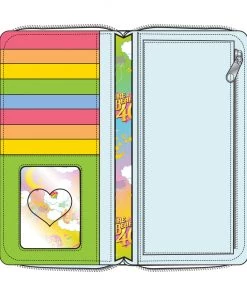 LOUNGEFLY Care Bears 40th Anniversary Zip Around Wallet LOUNGEFLY OTHER