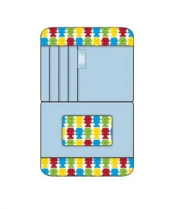 LOUNGEFLY HASBRO CANDYLAND TAKE ME TO THE CANDY ZIP AROUND WALLET