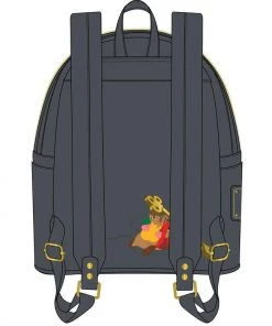 LOUNGEFLY DISNEY CINDERELLA EVIL STEPMOTHER AND STEPSISTERS VILLAINS SCENE MINI BACKPACK