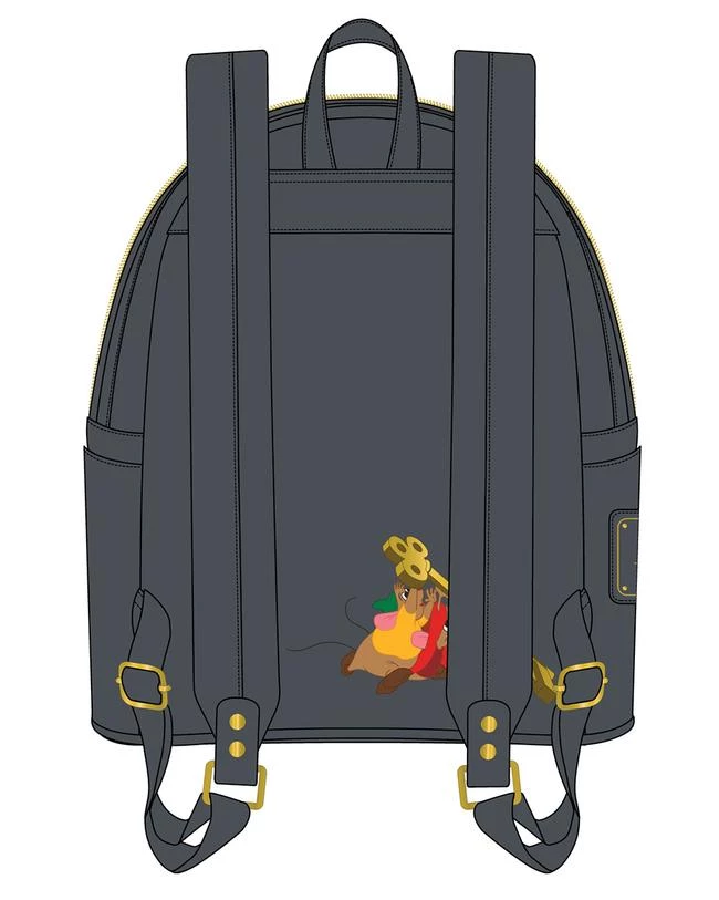 LOUNGEFLY DISNEY CINDERELLA EVIL STEPMOTHER AND STEPSISTERS VILLAINS SCENE MINI BACKPACK