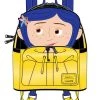 LOUNGEFLY LAIKA CORALINE RAINCOAT COSPLAY MINI BACKPACK