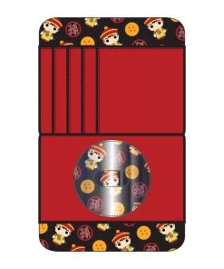 LOUNGEFLY SALE! FUNKO POP! BY LOUNGEFLY DRAGON BALL Z GOHAN AND PICCOLO ZIP AROUND WALLET