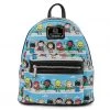 LOUNGEFLY DC COMICS SUPERHEROES CHIBI MINI BACKPACK