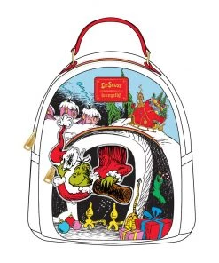 LOUNGEFLY DR. SEUSS THE GRINCH MINI BACKPACK PRE-ORDER NOV/DEC