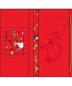 LOUNGEFLY DR. SEUSS THE GRINCH ZIP AROUND WALLET