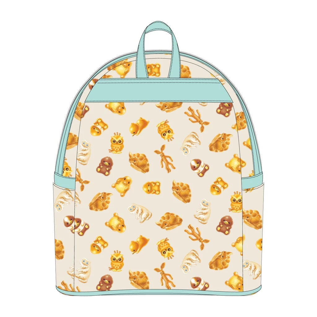 LOUNGEFLY HARRY POTTER Fantastic Beasts Kowalski Bakery Mini Backpack
