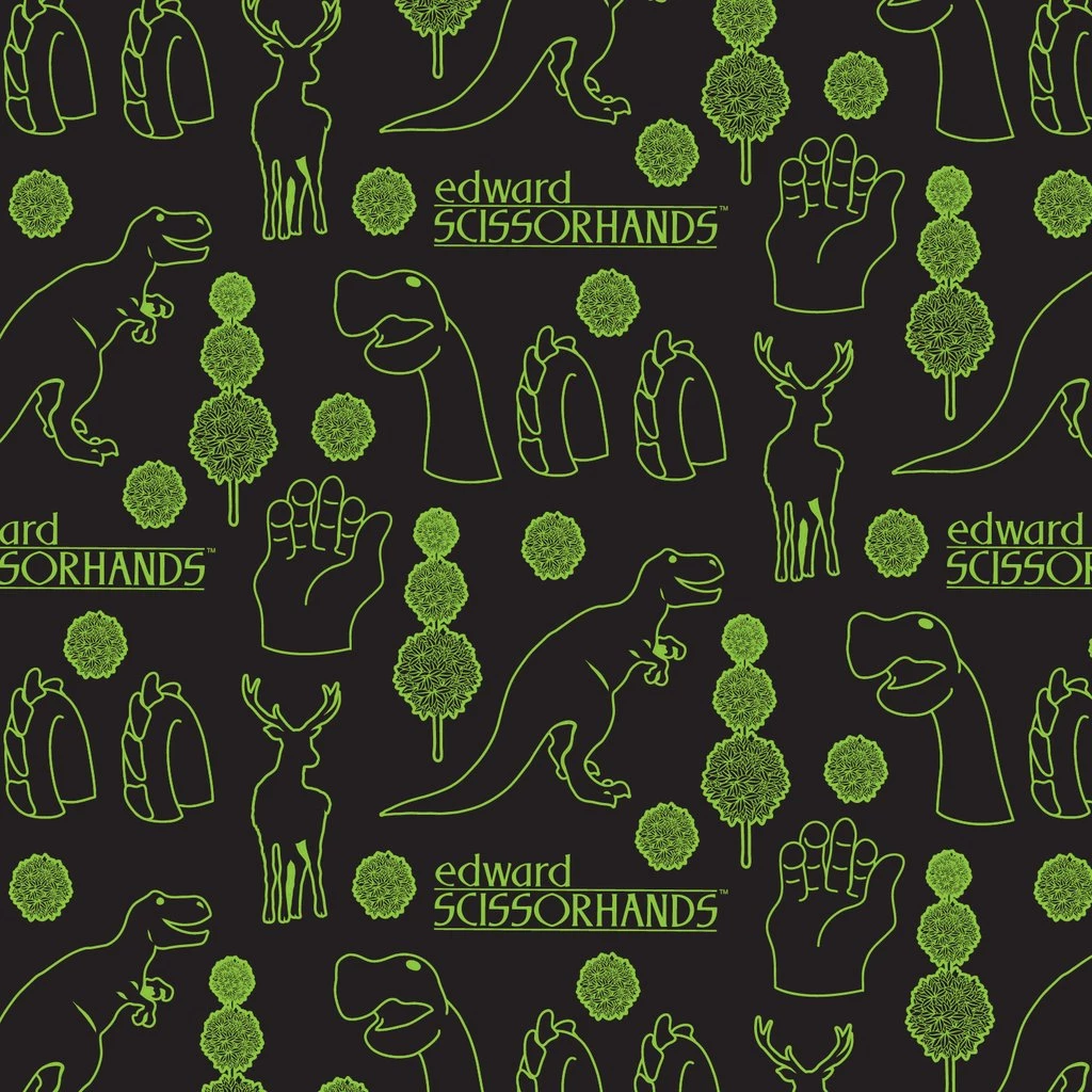 LOUNGEFLY HORROR LOUNGEFLY EDWARD SCISSORHANDS TOPIARIES MINI BACKPACK