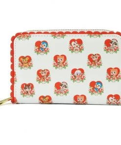LOUNGEFLY Funko Villainous Valentines Zip Around Wallet