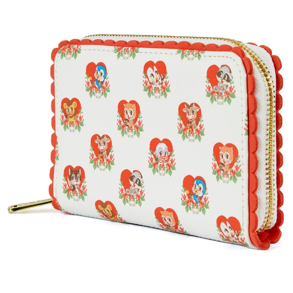 LOUNGEFLY Funko Villainous Valentines Zip Around Wallet