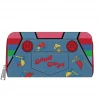 LOUNGEFLY CHILD'S PLAY CHUCKY COSPLAY ZIP AROUND WALLET