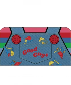 LOUNGEFLY CHILD'S PLAY CHUCKY COSPLAY ZIP AROUND WALLET