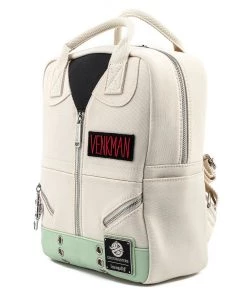 LOUNGEFLY GHOSTBUSTERS VENKMAN COSPLAY SQUARE CANVAS MINI BACKPACK