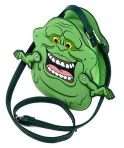 LOUNGEFLY GHOSTBUSTERS SLIMER FIGURAL CONVERTIBLE MINI BACKPACK
