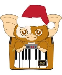 LOUNGEFLY GREMLINS GIZMO HOLIDAY KEYBOARD COSPLAY MINI BACKPACK