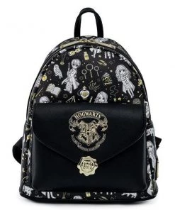 LOUNGEFLY HARRY POTTER MAGICAL ELEMENTS AOP MINI BACKPACK