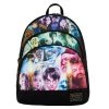 LOUNGEFLY Harry Potter Trilogy Triple Pocket Mini Backpack LOUNGEFLY MOVIE