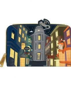 LOUNGEFLY MOVIE LOUNGEFLY HARRY POTTER DIAGON ALLEY ZIP AROUND WALLET