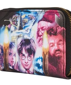 LOUNGEFLY Harry Potter And The Sorcerer’s Stone Zip Around Wallet LOUNGEFLY WALLETS