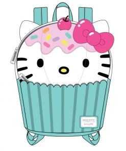 LOUNGEFLY SANRIO HELLO KITTY CUPCAKE MINI BACKPACK