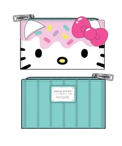 LOUNGEFLY SANRIO HELLO KITTY CUPCAKE FLAP WALLET