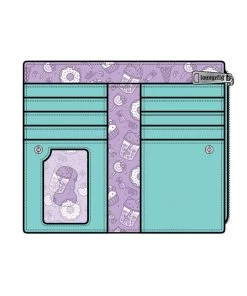 LOUNGEFLY SANRIO HELLO KITTY CUPCAKE FLAP WALLET