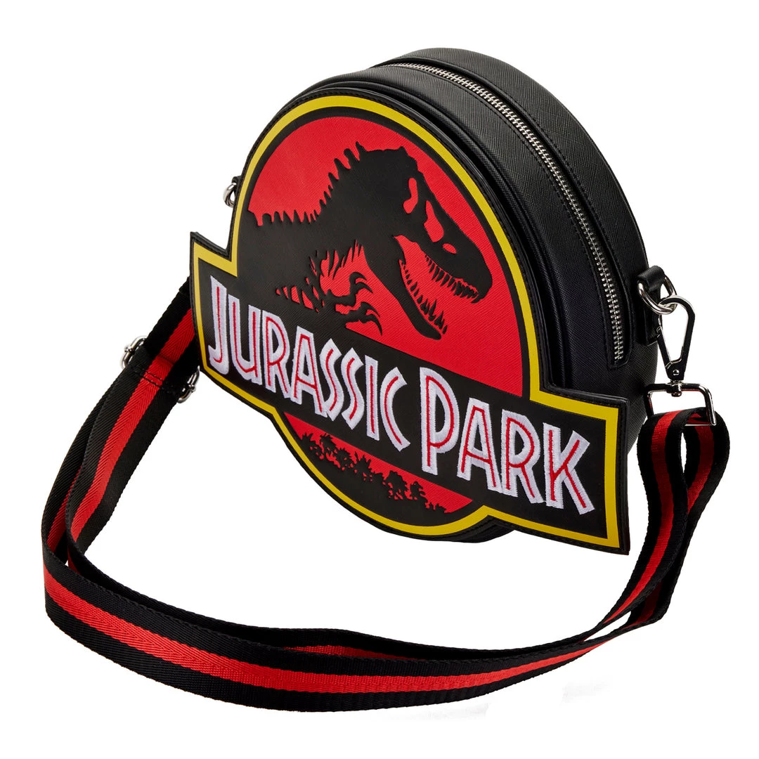LOUNGEFLY Jurassic Park Logo Crossbody Bag LOUNGEFLY PRE ORDER