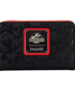 LOUNGEFLY Jurassic Park Logo Zip Around Wallet