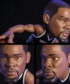 SMALL STARS SMALL-STARS NBA SMALL-STARS KEVIN DURANT (2020-21 NETS ICON EDITION - BLACK JERSEY)