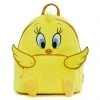 LOUNGEFLY WARNER BROS Tweety 80th Anniversary Plush Cosplay Mini Backpack